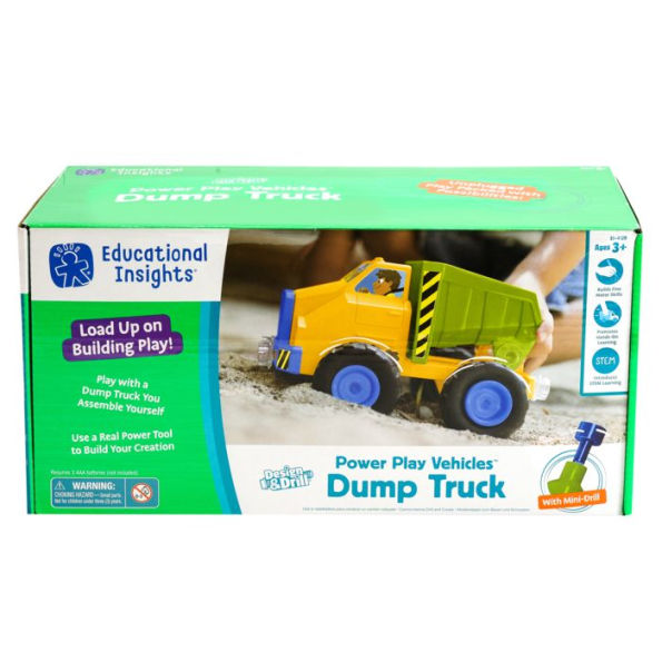 Educational insights Design & Drill Power Play- Dump Truck