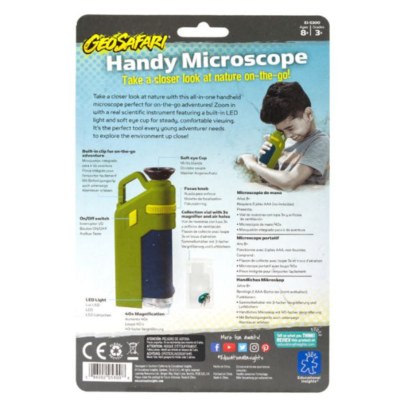 Educational Insights GeoSafari Handy Microscope