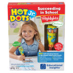 Alternative view 3 of Educational Insights Hot Dots Jr. Succeeding in School Set with Highlights