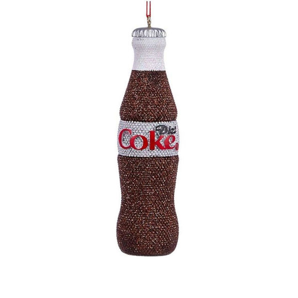 Bedazzled Diet Coke Ornament
