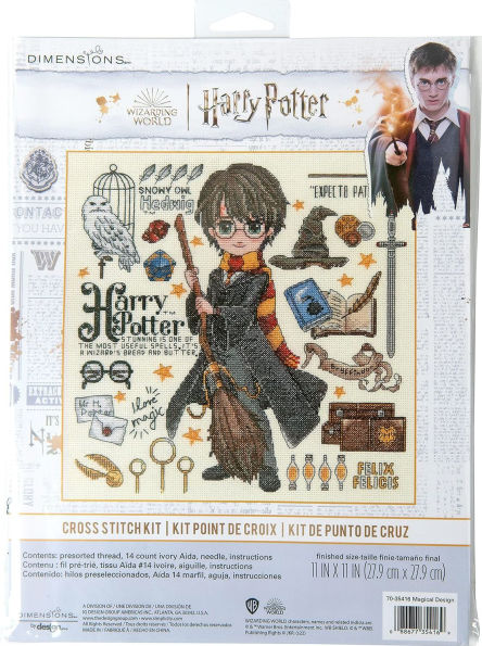 Harry Potter MAGICAL DESIGN cross stitch kit