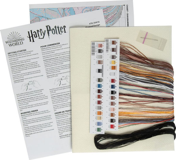 Harry Potter MAGICAL DESIGN cross stitch kit