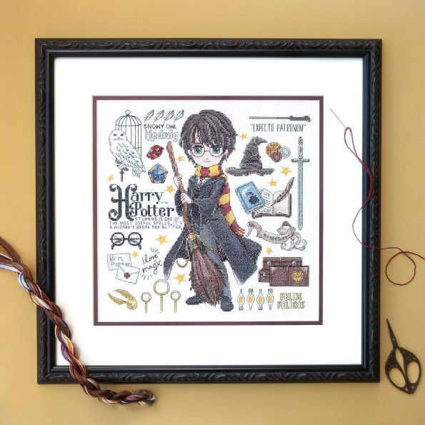 Harry Potter MAGICAL DESIGN cross stitch kit