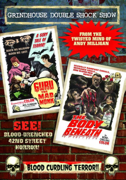 Andy Milligan Double Feature: Guru the Mad Monk/The Body Beneath