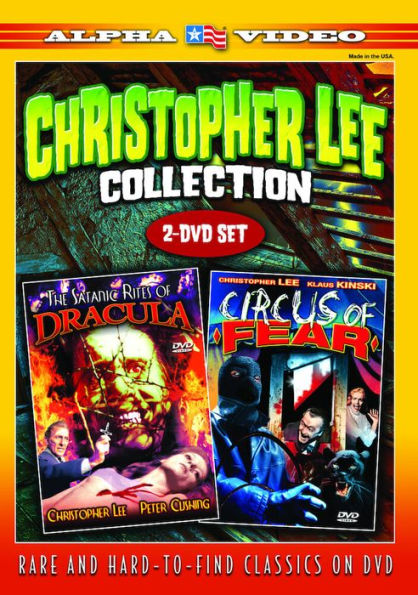 Christopher Lee Collection: Circus of Fear/The Satanic Rites of Dracula [2 Discs]