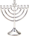 Alternative view 1 of Mini Menorah and 48 Cabdke Set