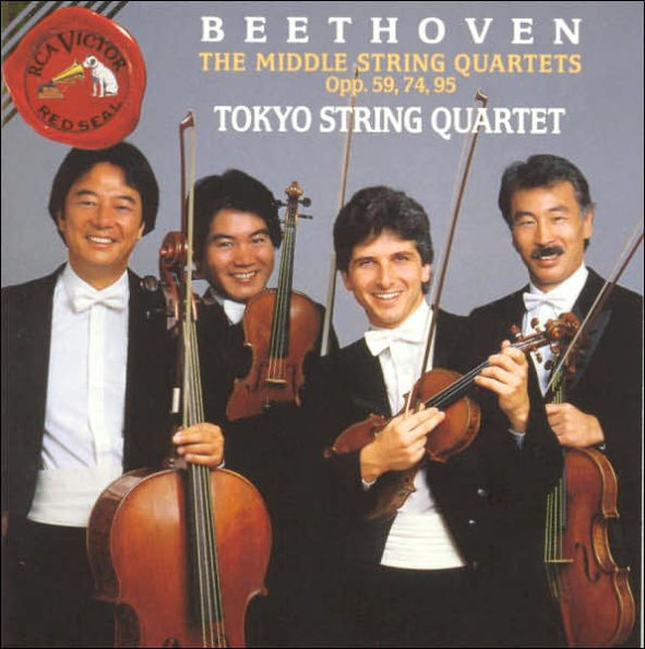 Beethoven: The Middle String Quartets Opp. 59, 74, 95