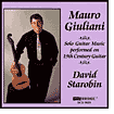 Mauro Giuliani Solo Guitar Music performed on 19th Century Guitar