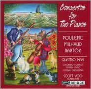 Poulenc, Milhaud, Bart¿¿k: Concertos for Two Pianos