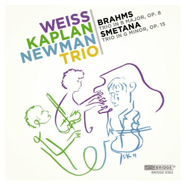 Brahms: Trio in B major, Op. 8; Smetana: Trio in G minor, Op. 15