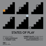 Title: States of Play: Solos & Duos by John McDonald and Robert Carl, Artist: Robert Black