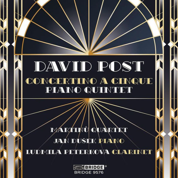 David Post: Concertino a Cinque; Piano Quintet