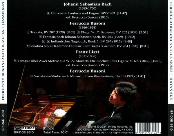 Ferruccio Busoni and His Muses