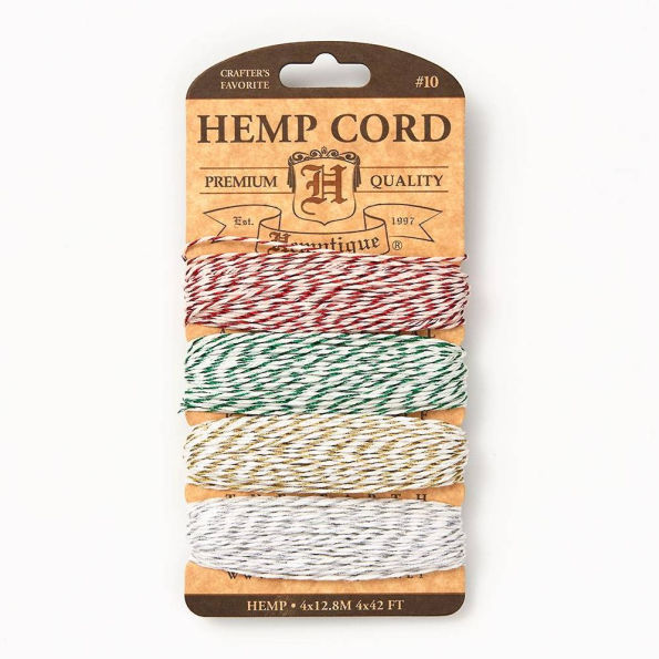 Metallic Classic Hemp Cord