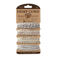 Title: Hemptique HC20M-VI Metallic Hemp Cord 20 No. 120 Feet-Pkg-Vintage