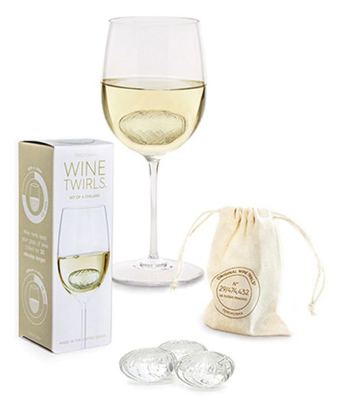 Wine Twirls® Wine Chillers, Set of 4