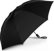 Title: UnbelievaBrella Reverse Umbrella (Black)