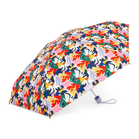 Abstract Floral ShedRain Mini Manual Umbrella