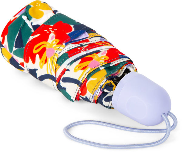 Abstract Floral ShedRain Mini Manual Umbrella