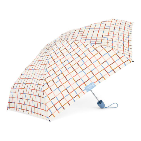Colorful Grid ShedRain Mini Manual Umbrella