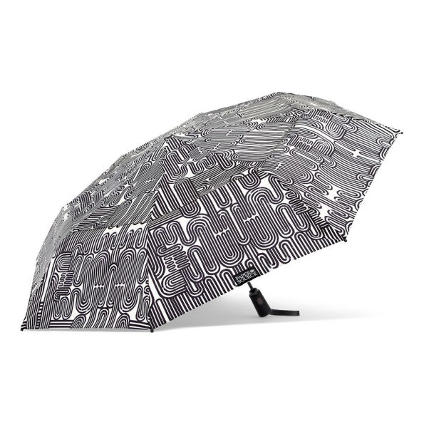 Black Maze ShedRain Vortex Auto Open and Close Vented Umbrella
