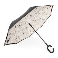 Title: Raining Cats and Dogs ShedRain Unbelievabrella Reverse Stick Umbrella