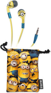 Title: Kiddesigns UI-M15MS.FXV2 Minions Earbuds with Pouch (iHome Co-Brand) - with inline mic, Author: O Walusinski