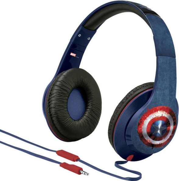 Kiddesigns VI-M40CW.FXV6 Captain America: Civil War iHome Co-Brand Headphones