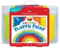 Title: Rainbow Fluffy Paint