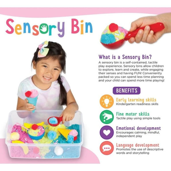 Sensory Bin Ice Cream Shop