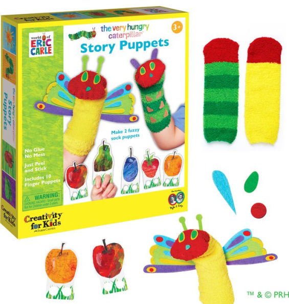 The Very Hungry Caterpiller Story Puppets
