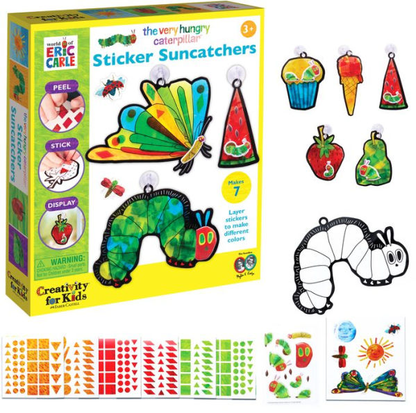 The Very Hungry Caterpillar Sticker Suncatchers