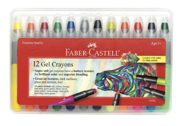 12 Count Gel Crayons