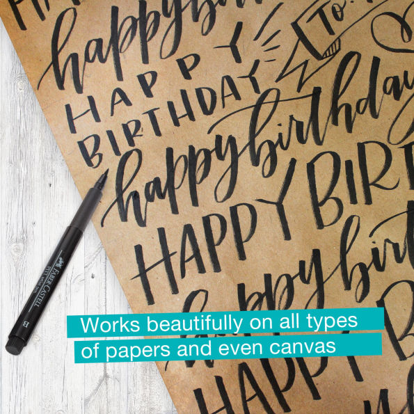 Pitt Artist Pen - Essential Art #199 Black Set of 4