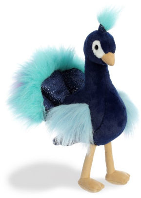 peacock stuffed toy