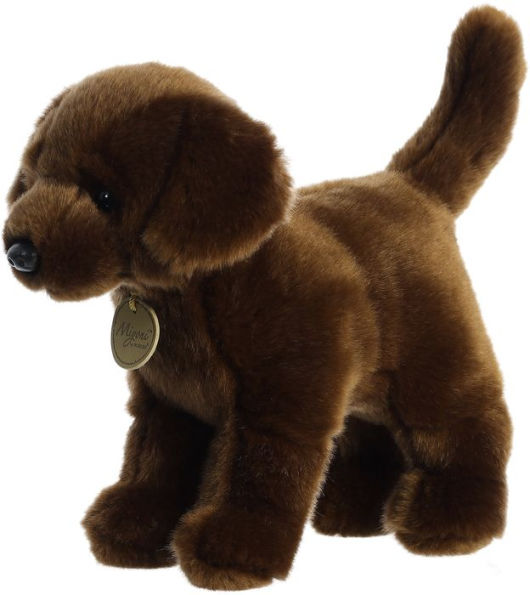  Aurora Goldendoodle Puppy Stuffed Animal Plush Toy, Dog, Brown,  10 inch : Toys & Games