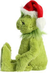 Alternative view 3 of 14.5 Grinch with Santa Hat & Cindy Plush