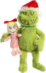 Alternative view 5 of 14.5 Grinch with Santa Hat & Cindy Plush