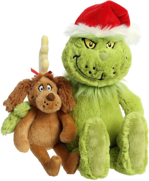 Giant 2024 grinch plush