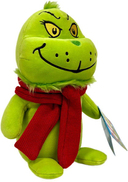 9.5" SQUISHY GRINCH WITH SCARF - B&N Exclusive
