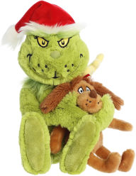 Title: 14 GRINCH W/ SANTA HAT + 7 MAX - B&N Exclusive