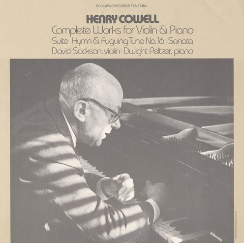 Henry Cowell: Complete Works for Violin & Piano