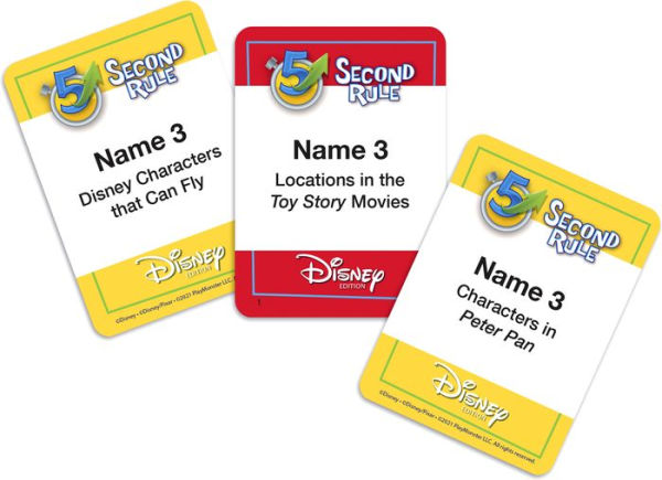 Disney 5 Second Rule Jr Game