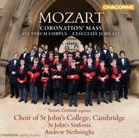 Mozart: "Coronation" Mass; Ave Verum Corpus; Exsultate, Jubilate