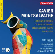 Title: Xavier Montsalvatge: Simfonia de R¿¿quiem; Calidoscopi Simfonic; Cino Canciones Negras; Partita 1958, Artist: Juanjo Mena