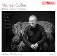 British Clarinet Sonatas, Vol. 2: Benjamin, Cooke, Arnold, Horovitz, Gregson