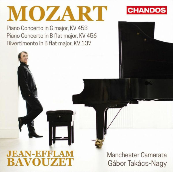 Mozart: Piano Concerto in G major, KV 453; Piano Concerto in B flat major, KV 456; Divertimento in B flat major, KV 137