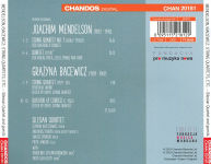 Alternative view 2 of Joachim Mendelson, Grazyna Bacewicz: Chamber Works