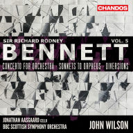 Title: Richard Rodney Bennett, Vol. 5: Concerto for Orchestra; Sonnets to Orpheus; Diversions, Artist: BBC Scottish Symphony Orchestra