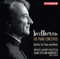 Title: Beethoven: The Piano Concertos; Quintet for Piano and Winds, Artist: Jean-Efflam Bavouzet